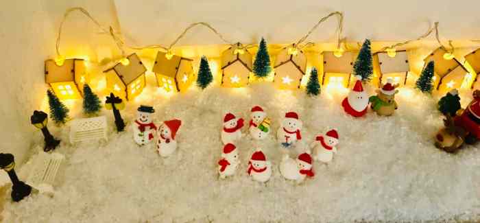 How to decorate a christmas window display