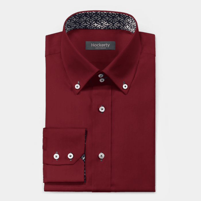 Red dress shirts men