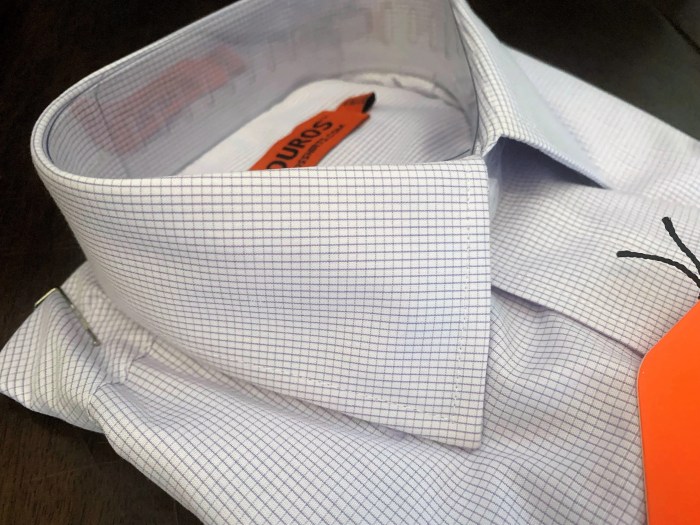 Mens square bottom dress shirts