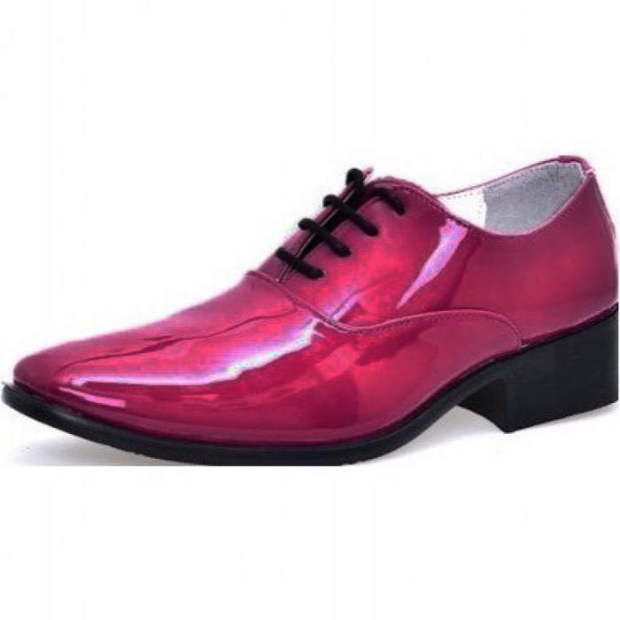 Shoes men pink dress mens gator fuschia