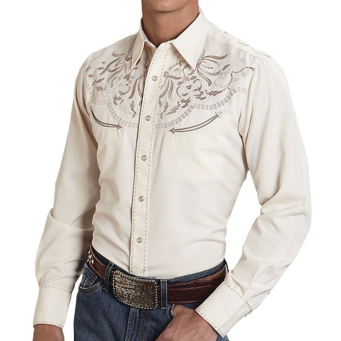 Embroidered dress shirts mens