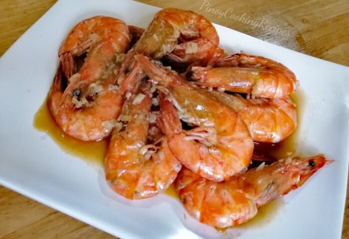 How to cook buttered shrimp filipino style